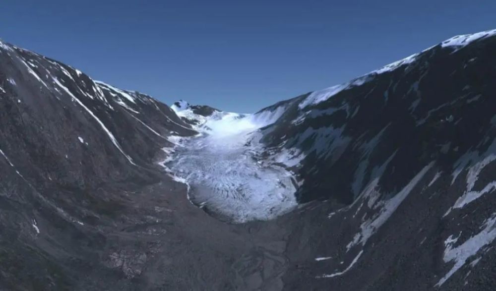 冰川槽谷挪威峡湾海水倒灌入冰川运动形成的峡谷冰川堆积地貌冰川搬运