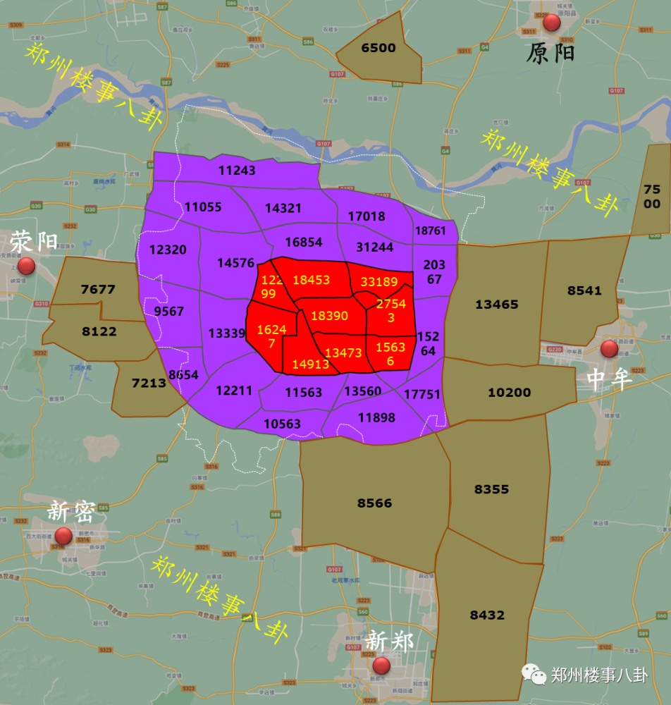 郑州市地图(郑州市地图2023版) - 南国幸福时光
