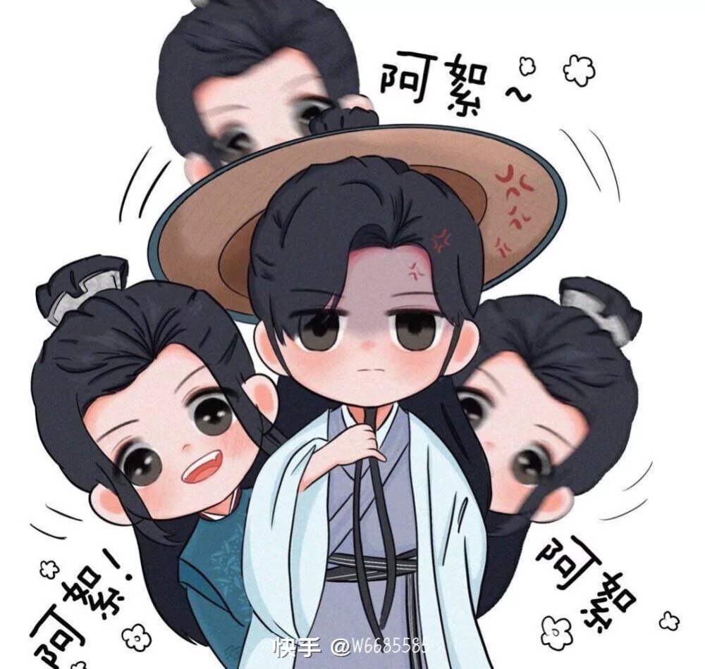 山河令壁纸萌萌