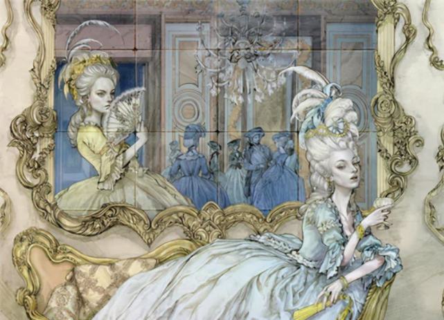 故事的主角,叫做玛丽·安托瓦内特,她的身份,是法兰西波旁王朝国王