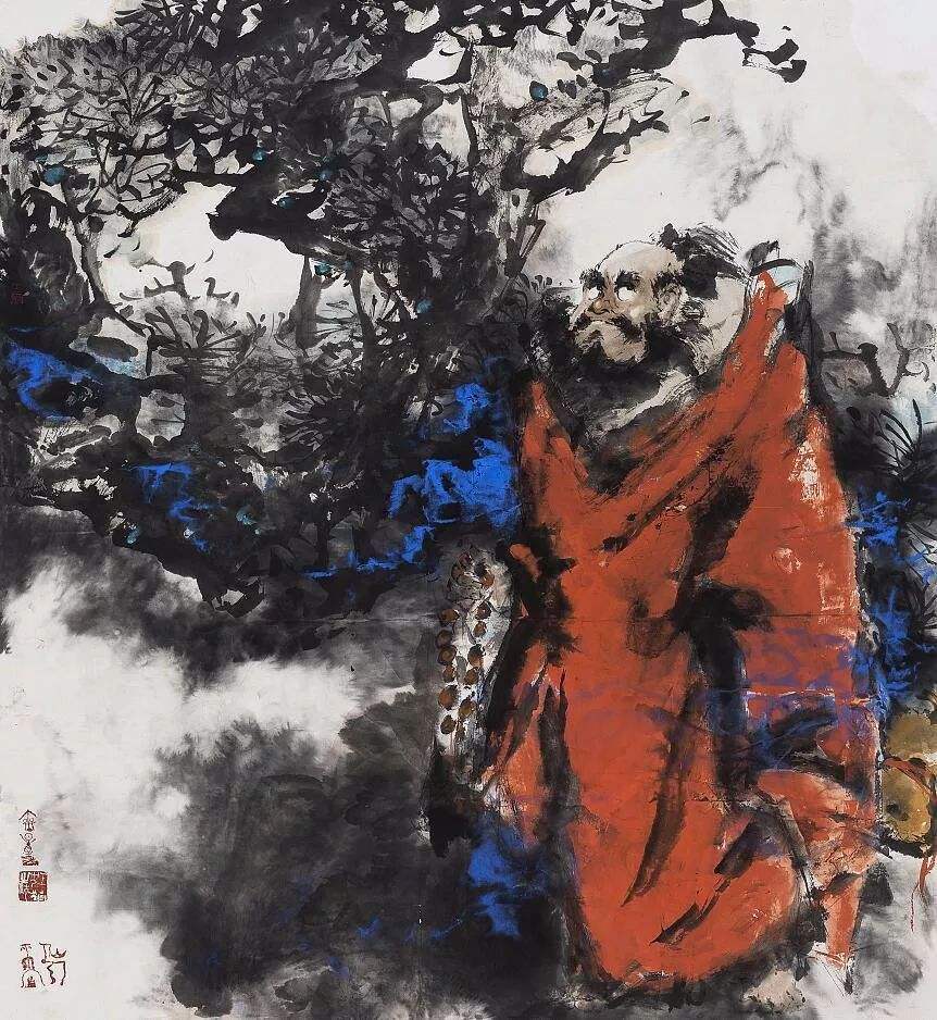 徐锦江师从关山月,一幅画价值700万,原来你是这样的"鳌拜"!_腾讯新闻