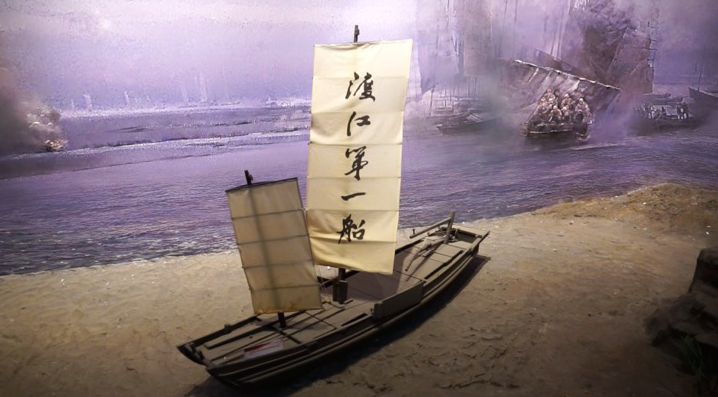 在渡江战役打响前,动员所有在江北的江南船工原地待命,支前渡江