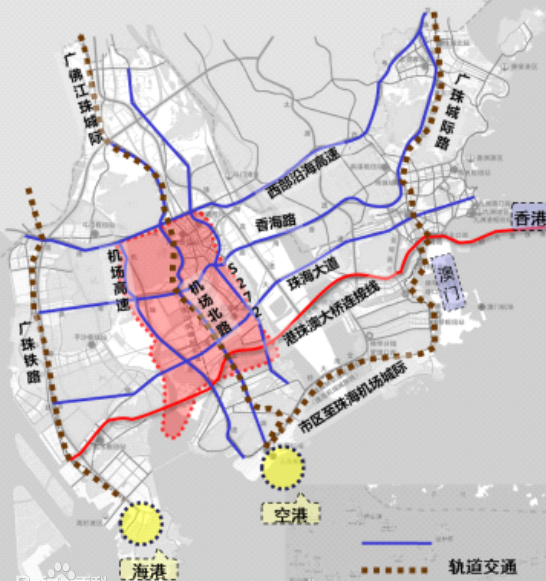 珠海双湖路规划图图片