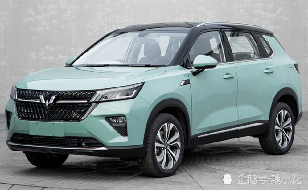 五菱银标suv亮相融入刀锋元素搭载15t引擎或7万起售