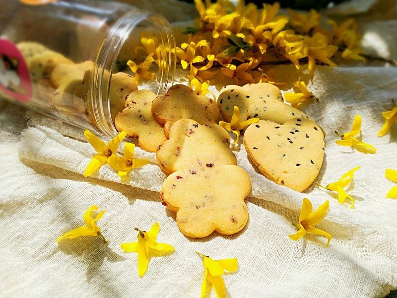 自制香脆玉米油饼干春游踏青不能少的零食香脆又美味