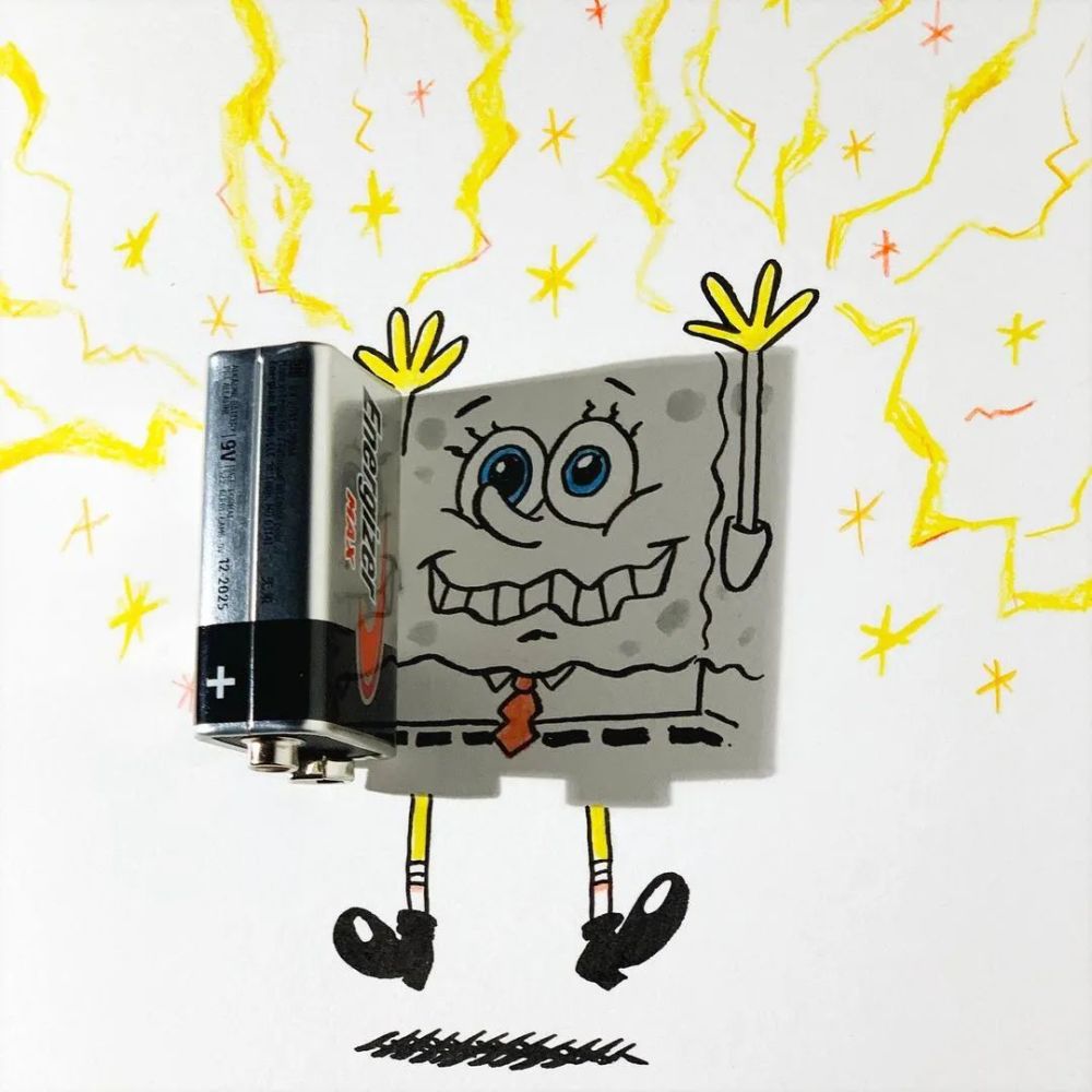 用创意来绘画的作品可以多有趣