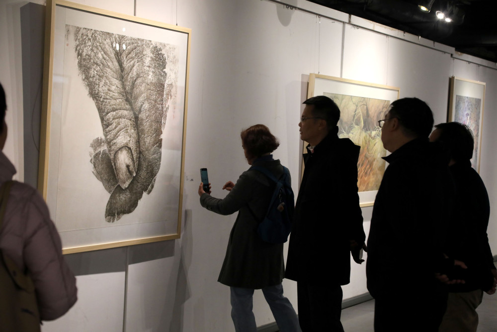 向陽而生——2021湖南省工筆畫學會年度展在長沙開展