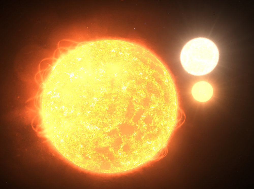 天权又名文曲,其质量是太阳的1.