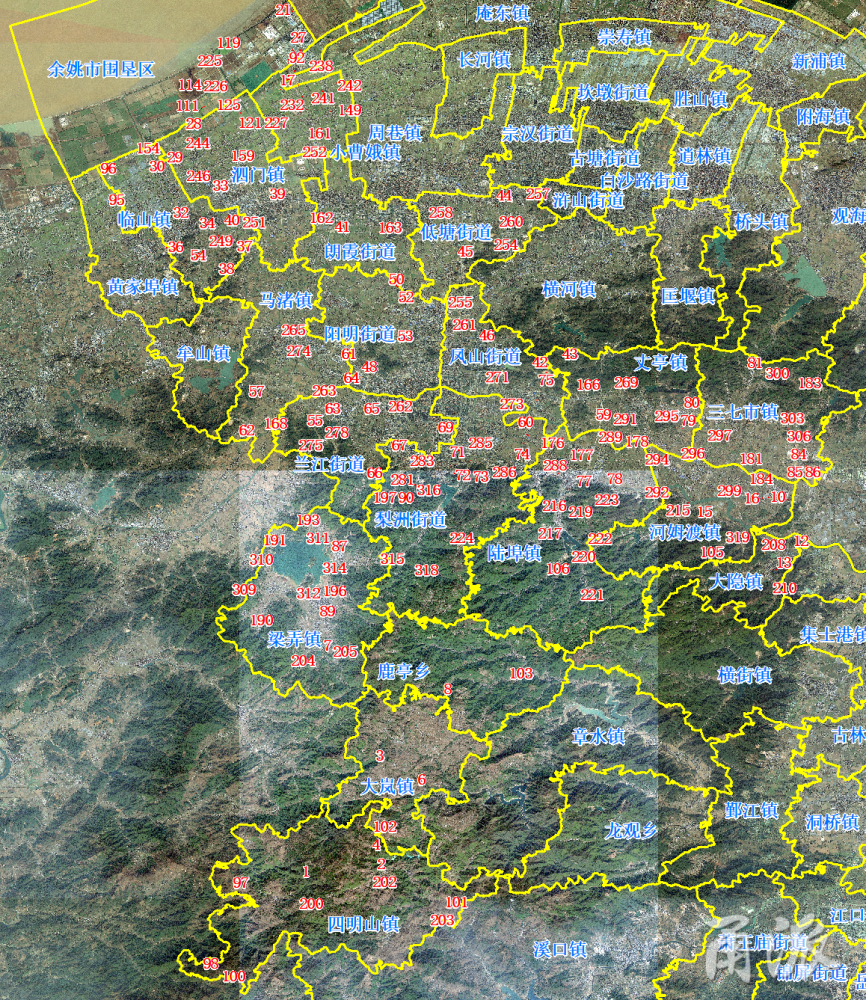 卫星识别3127个疑似图斑宁波围剿非正规垃圾堆放点