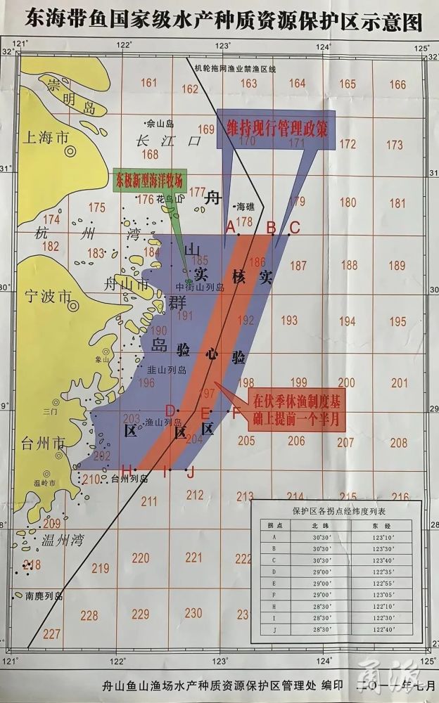 16日12時起,東海帶魚核心保護區禁捕!