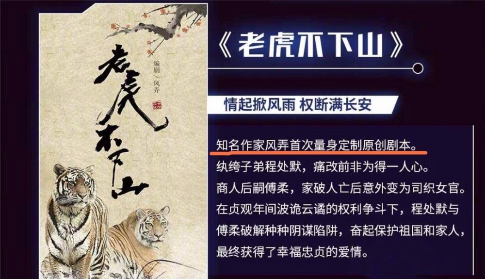 另外值得一提的是,作者风弄在小说文学一直都是大神级别的人物,影视剧