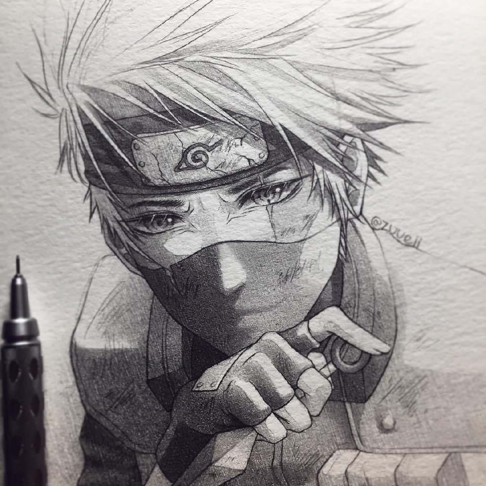 学过素描的小伙伴们都知道,可以用铅笔的浓淡效果体现出一种光暗效果