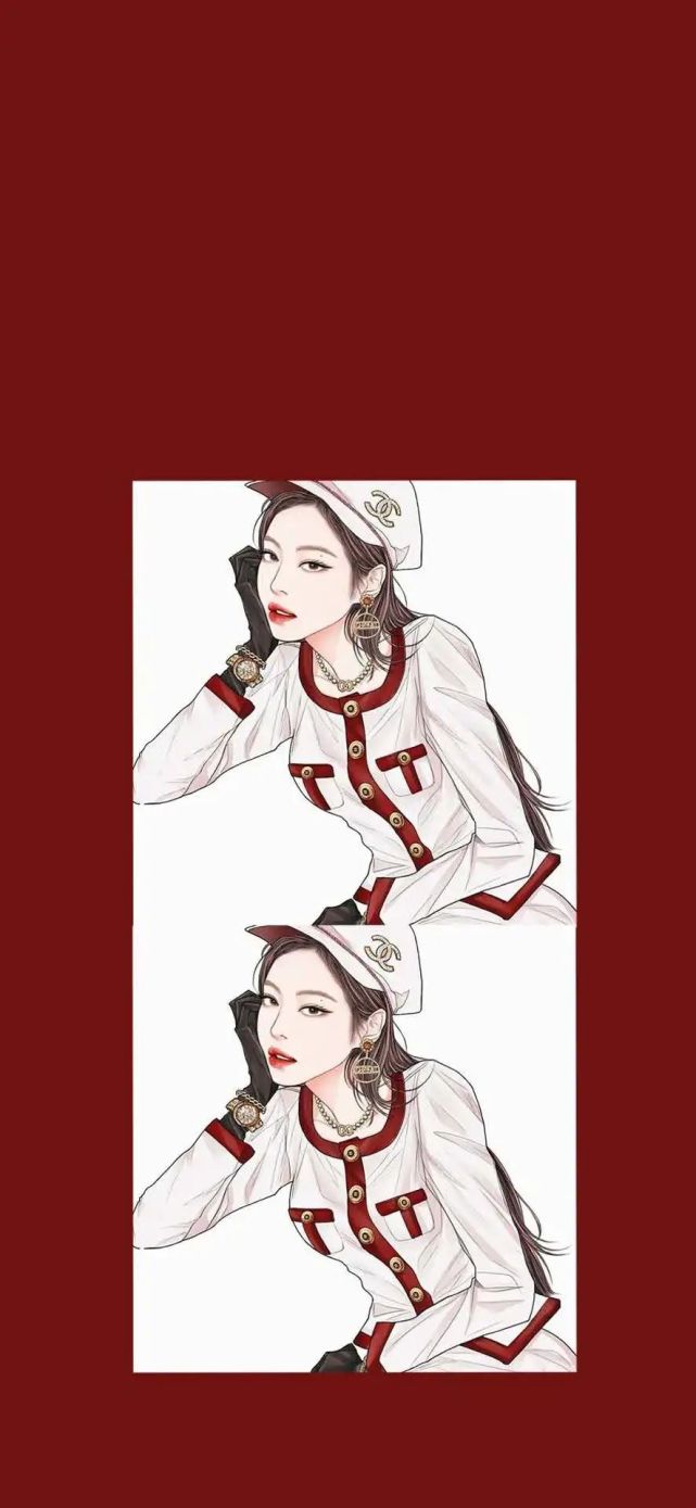 blackpink动漫头像壁纸安利