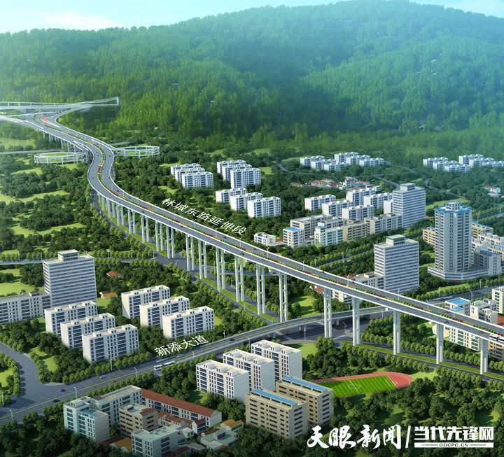 贵阳林城东路延伸段2022年12月底建成通车
