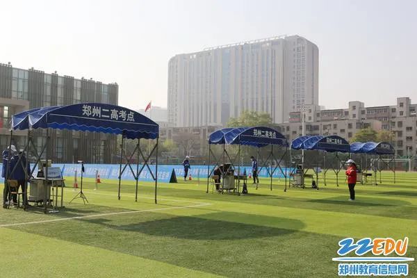 郑州市区中招体育考试今日开考，各考点线路图请收好