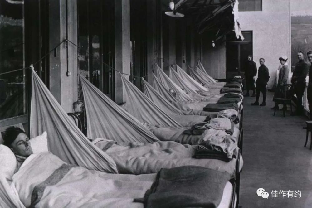 历史回眸1918年西班牙流感大流行图