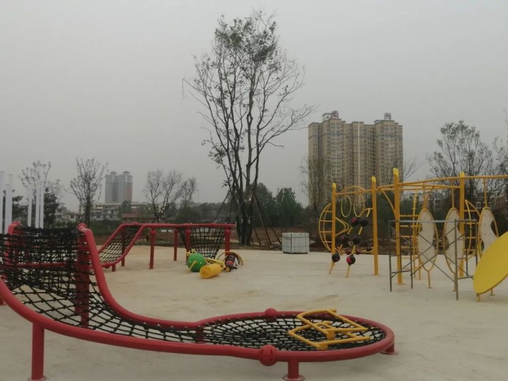 滋水滨河生态公园有望5月20日完工