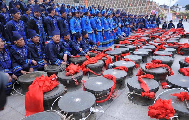 壯鄉銅鼓祭祖掃墓此外,壯族