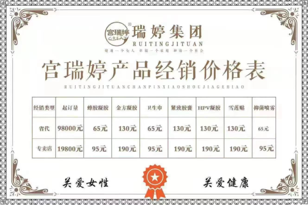 宫瑞婷消毒产品吹嘘成妇科神药 五级代理下利润空间大？(图9)