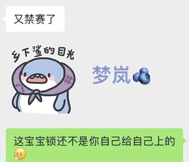 从gk官博放出的物料不难看出,梦岚是一不小心上上了宝宝锁