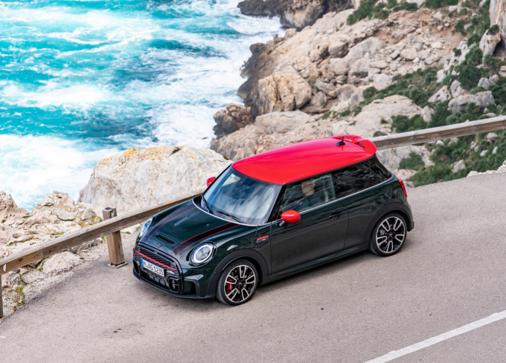 全新minijcw硬顶车型的官图曝光