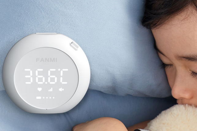 体温实时测给家人一个24小时的守护凡米腋下温度贴体验