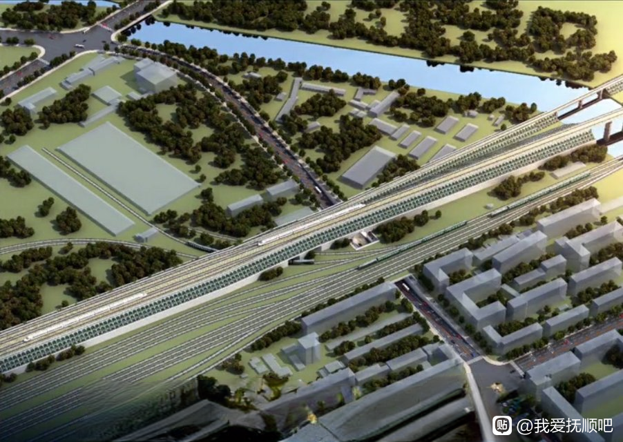 沈白高铁抚顺北站规划图_腾讯新闻