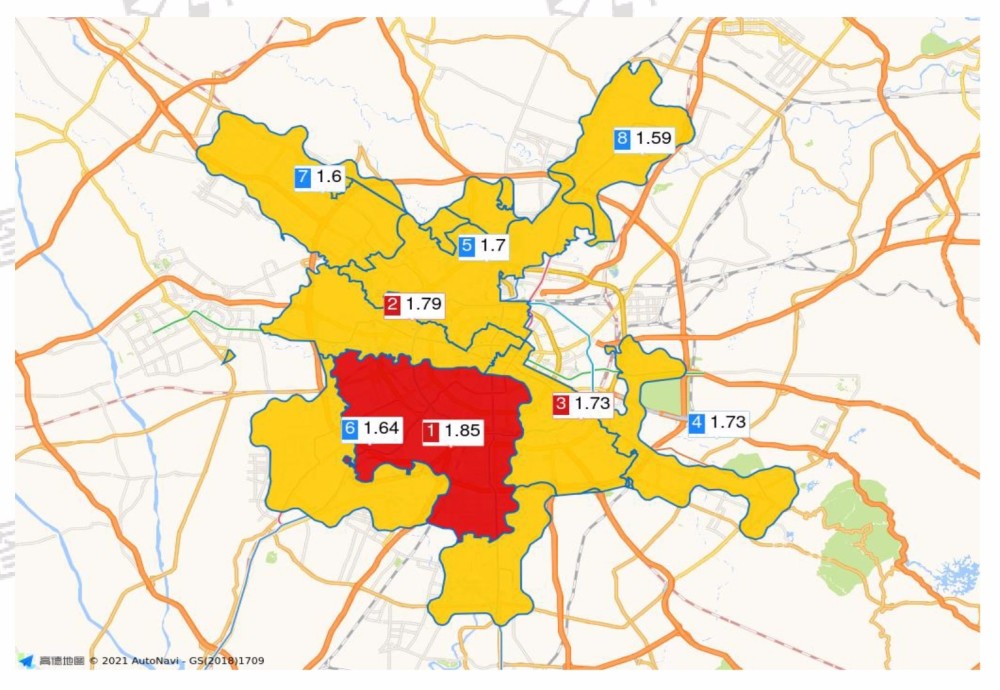 四川大学华西医院交通热度全国居首高德地图相关分析人员表示,医院