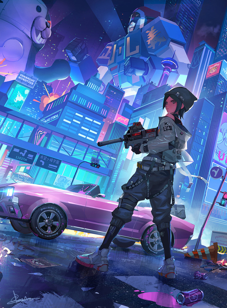 末日机甲动漫美图合集