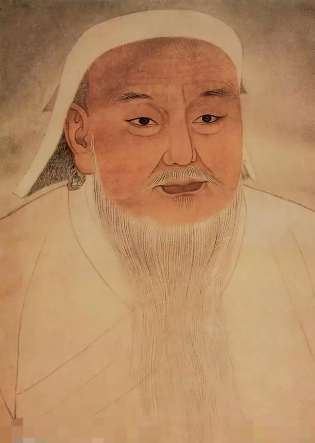 成吉思汗壁纸肖像画图片