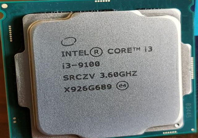 intel酷睿i3-9100