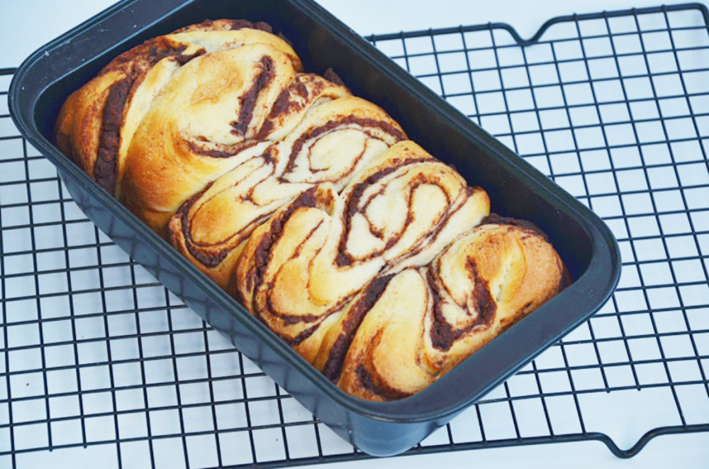 豆沙手撕面包,加班族的不错选择