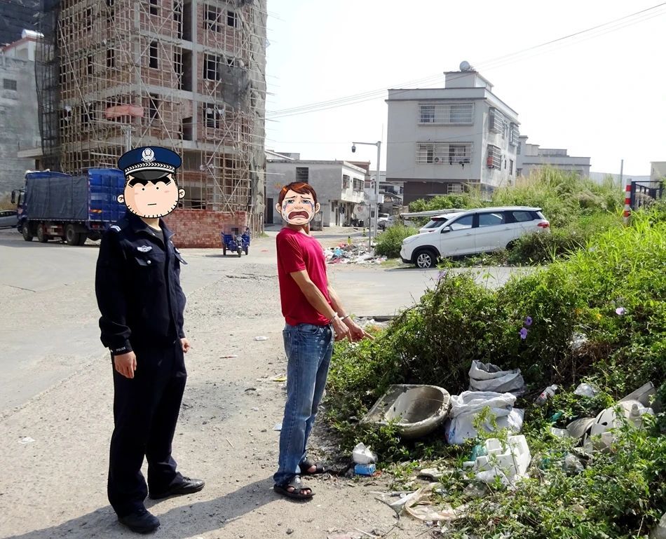 江门开平:四男子趁上门收废旧铜糠伺机盗窃,齐齐被抓