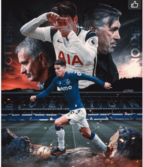 英超焦点战:埃弗顿vs热刺