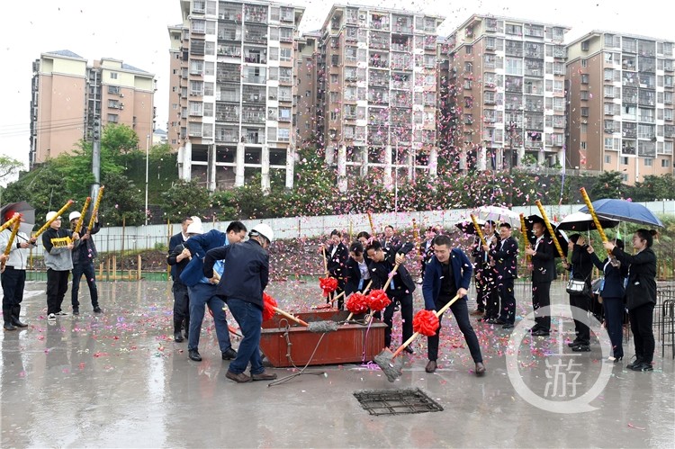 涪陵这所学校小学部和初中部今年9月开学 首批新生700人