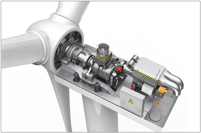 产品在国家能源大型风电并网系统研发实验中心(张家口张北县)首台样机