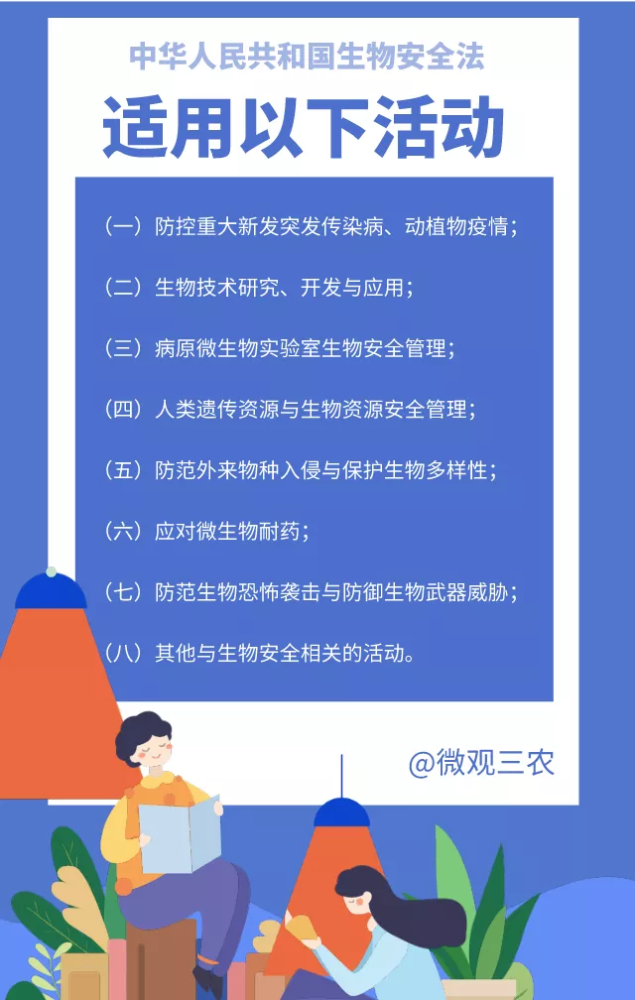 国家生物安全战略,法律,政策"三位一体"的生物安全风险防控和治理体系