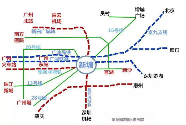 增城高铁站位置规划图图片