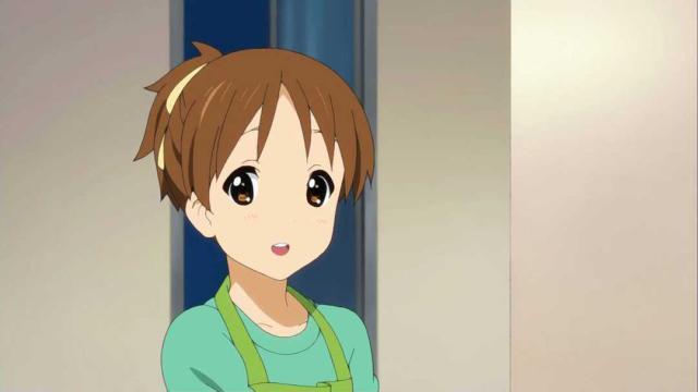 解开后与平泽唯几乎一模一样,在第一季最后一集里,唯发了高烧,忧对于