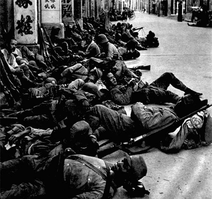 真实的侵华日军老照片!