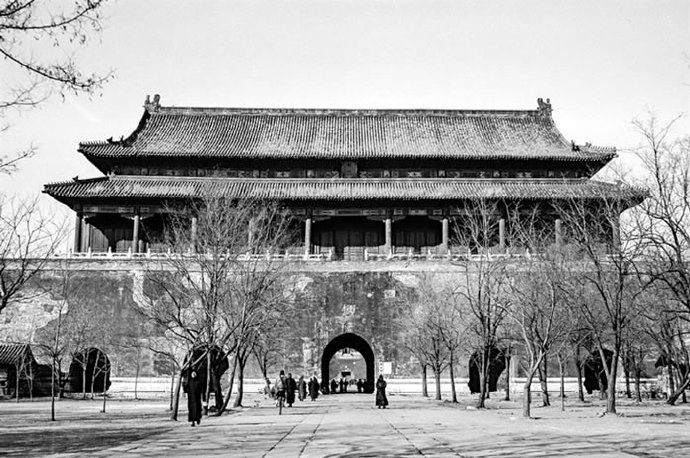 1937年的北京街拍照