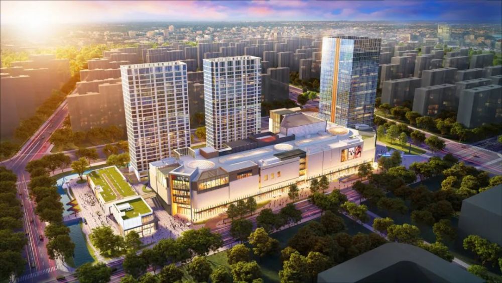 区域首个沉浸式商业体!高灵活性环mall商铺焕新麒麟!速度上车!