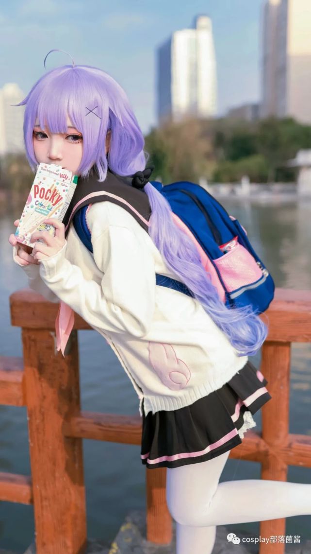 cos:碧蓝航线独角兽憧憬的约会日cos正片@楚楚子