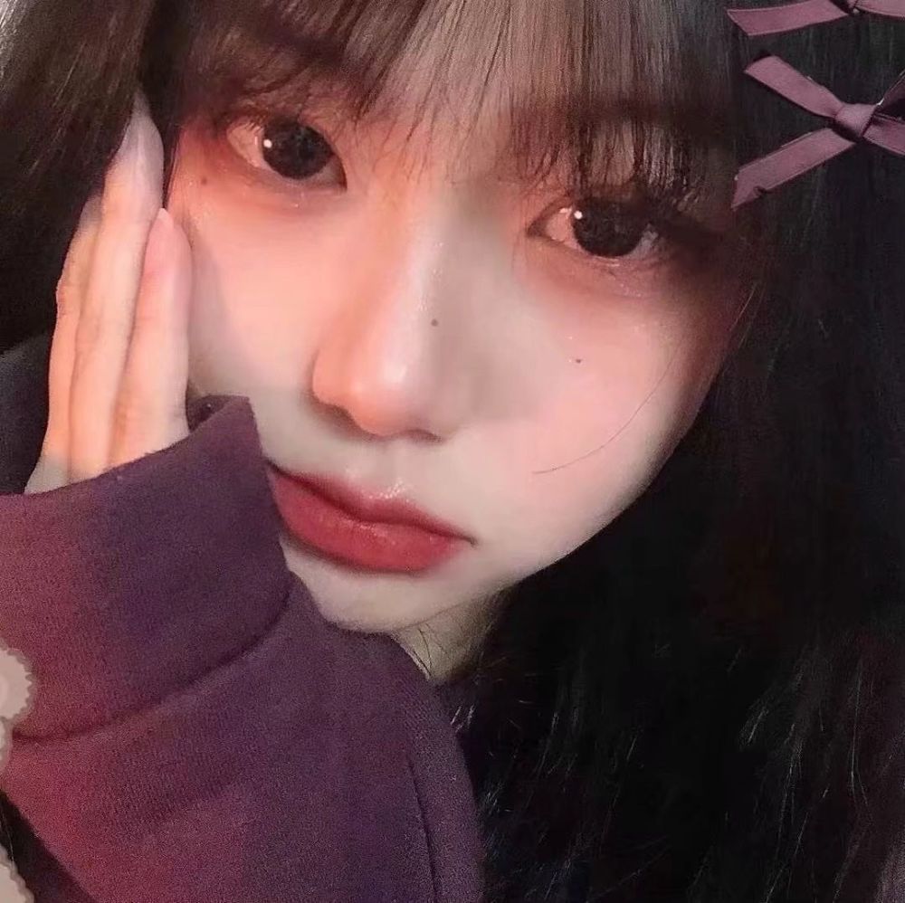 招桃花温柔小众真人女生头像100