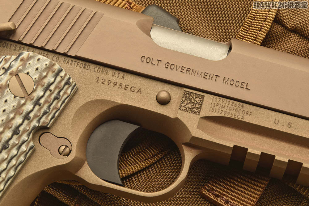 细看柯尔特m45a1cqbp美国海军陆战队特种部队信赖的自卫武器