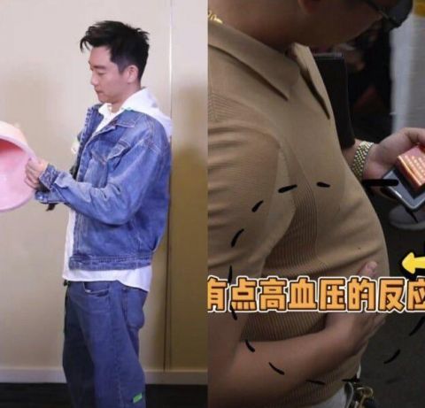 郑恺为拍戏增肥40斤吃出高血压啤酒肚抢镜