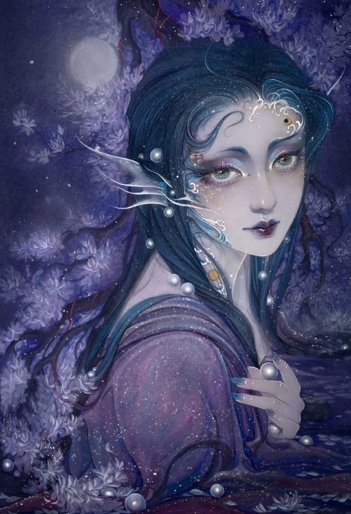 古风插画这画风简直爱了画师熙往ljx