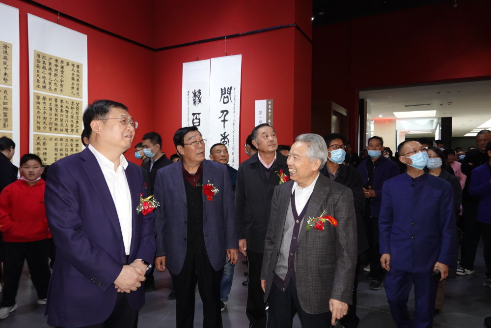 沂蒙赤子61璞玉天成—李岩选书法艺术展开幕