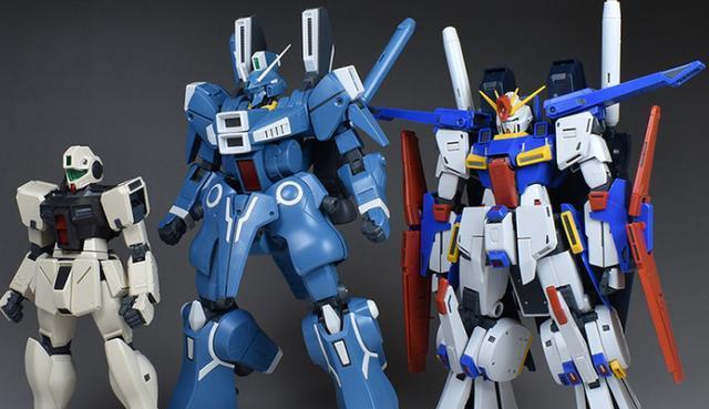 mg系列高达mk-v素组实物详解 综合素质全系列顶级 价格过于劝退