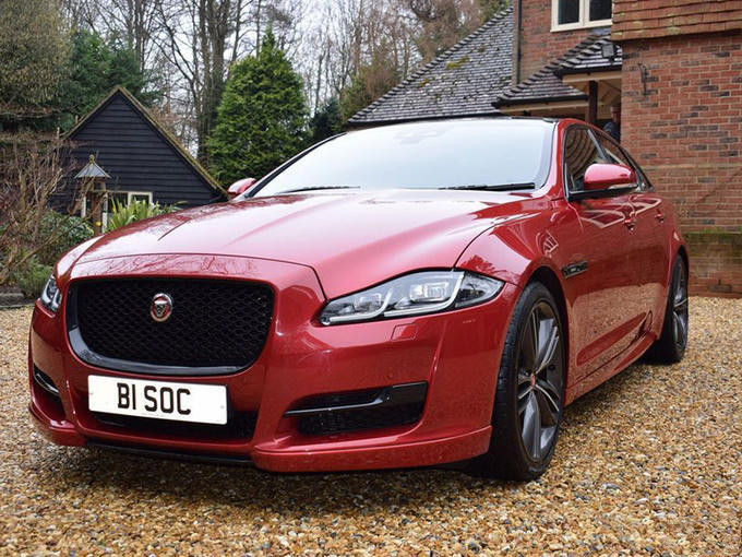 捷豹xj海外实拍